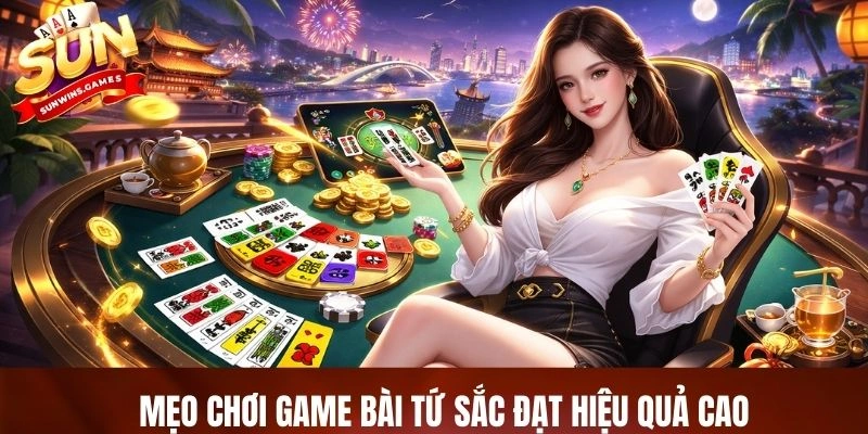 Mẹo chơi game bài tứ sắc đạt hiệu quả cao
